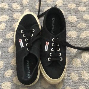 Black Superga Sneakers